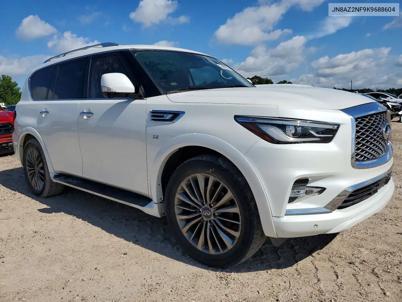 2019 Infiniti Qx80 Luxe VIN: JN8AZ2NF9K9688604 Lot: 54442746