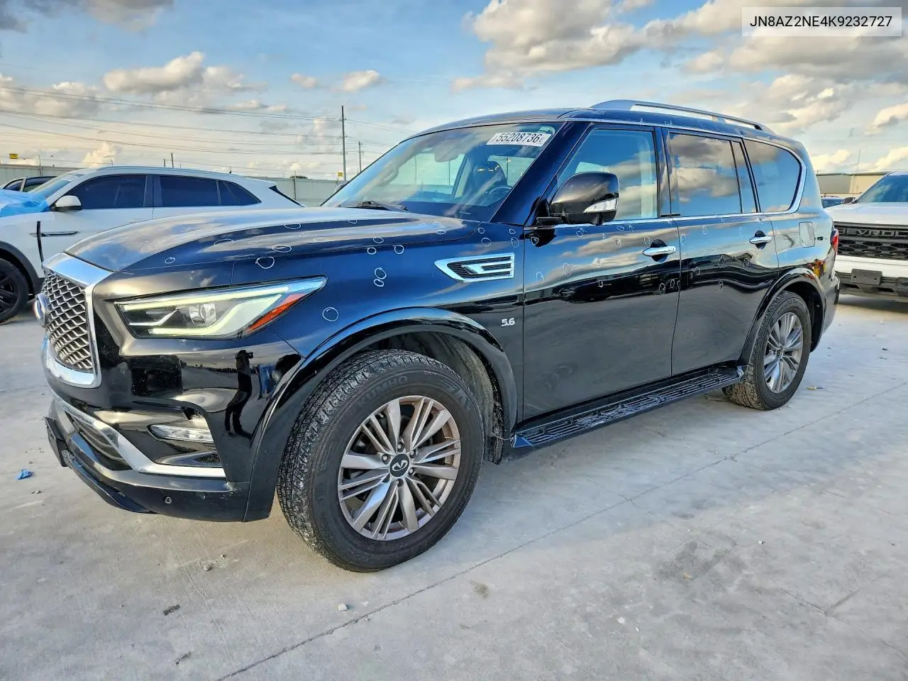 2019 Infiniti Qx80 Luxe VIN: JN8AZ2NE4K9232727 Lot: 55208736