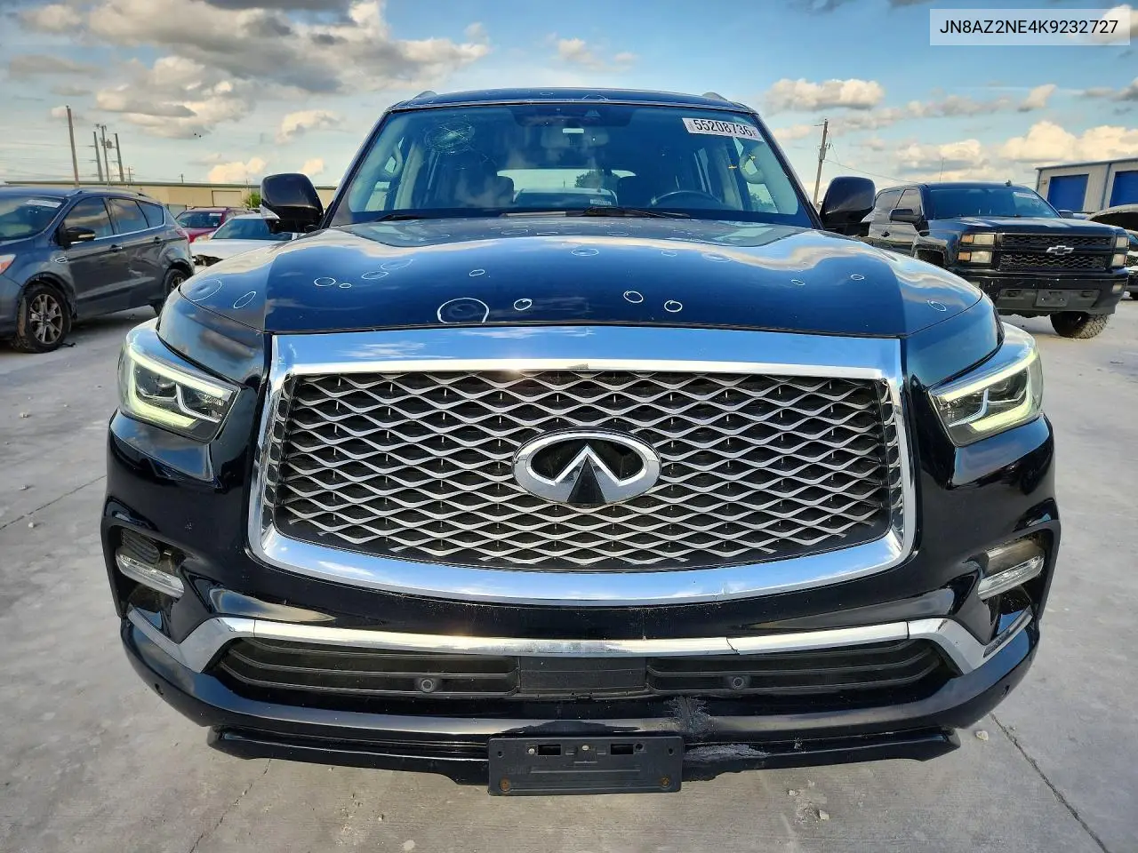 2019 Infiniti Qx80 Luxe VIN: JN8AZ2NE4K9232727 Lot: 55208736