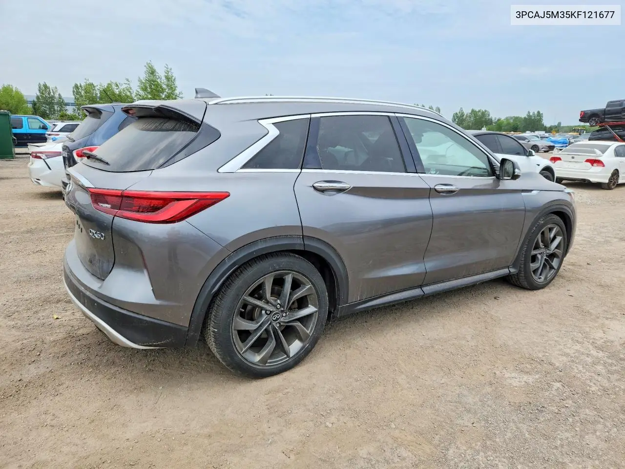 2019 Infiniti Qx50 Pure VIN: 3PCAJ5M35KF121677 Lot: 55779236