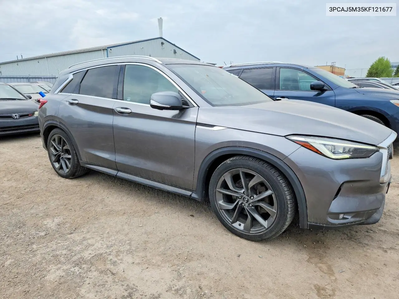 2019 Infiniti Qx50 Pure VIN: 3PCAJ5M35KF121677 Lot: 55779236