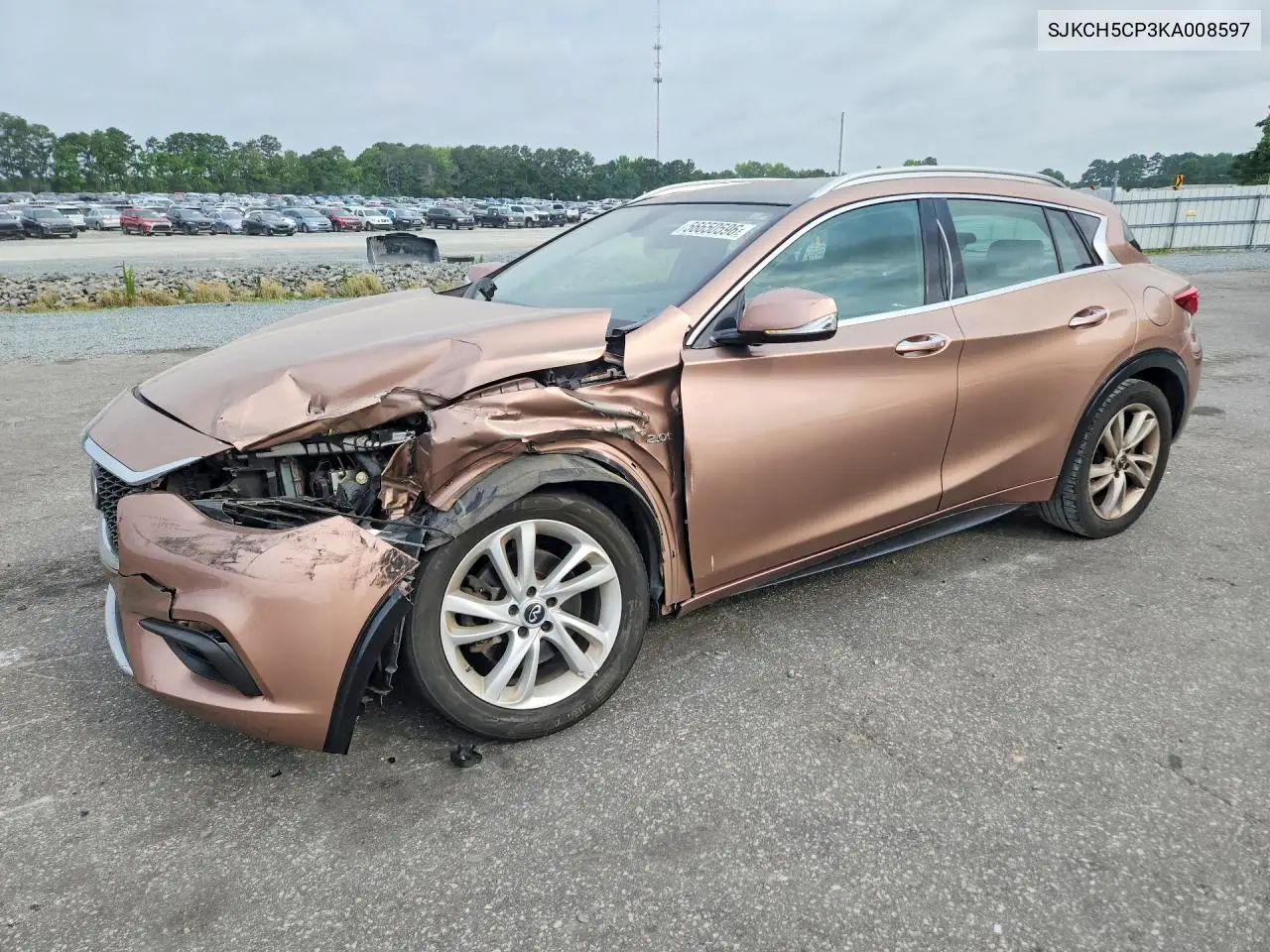 2019 Infiniti Qx30 VIN: SJKCH5CP3KA008597 Lot: 56650596