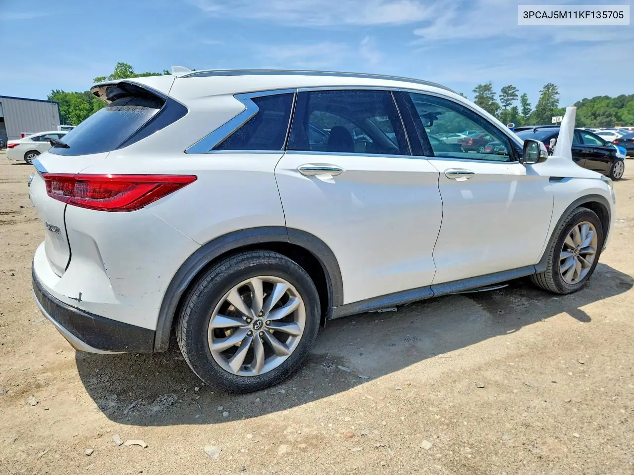 2019 Infiniti Qx50 Luxe VIN: 3PCAJ5M11KF135705 Lot: 56665956