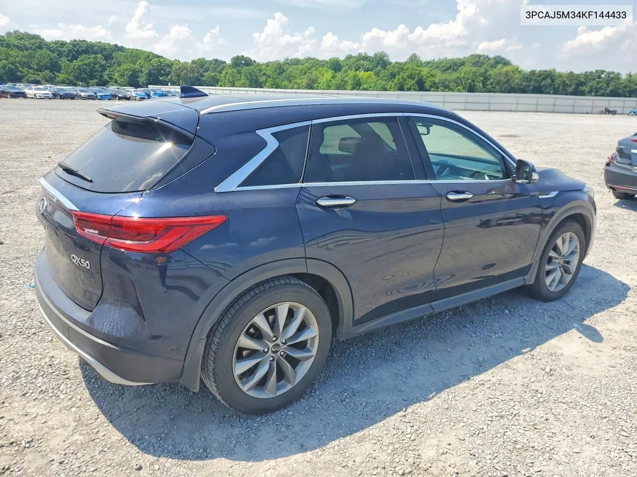 2019 Infiniti Qx50 Luxe VIN: 3PCAJ5M34KF144433 Lot: 57355206
