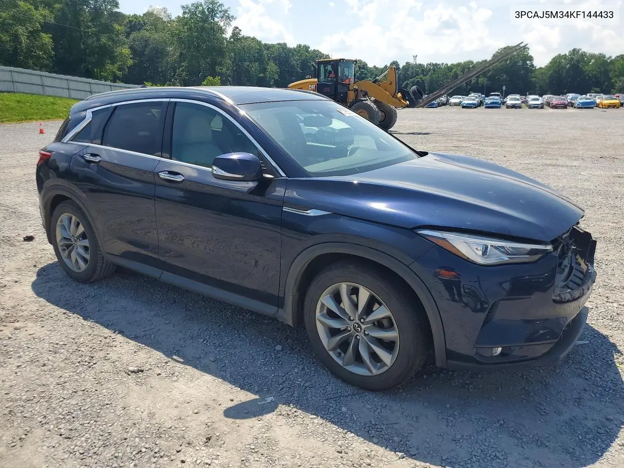 2019 Infiniti Qx50 Luxe VIN: 3PCAJ5M34KF144433 Lot: 57355206
