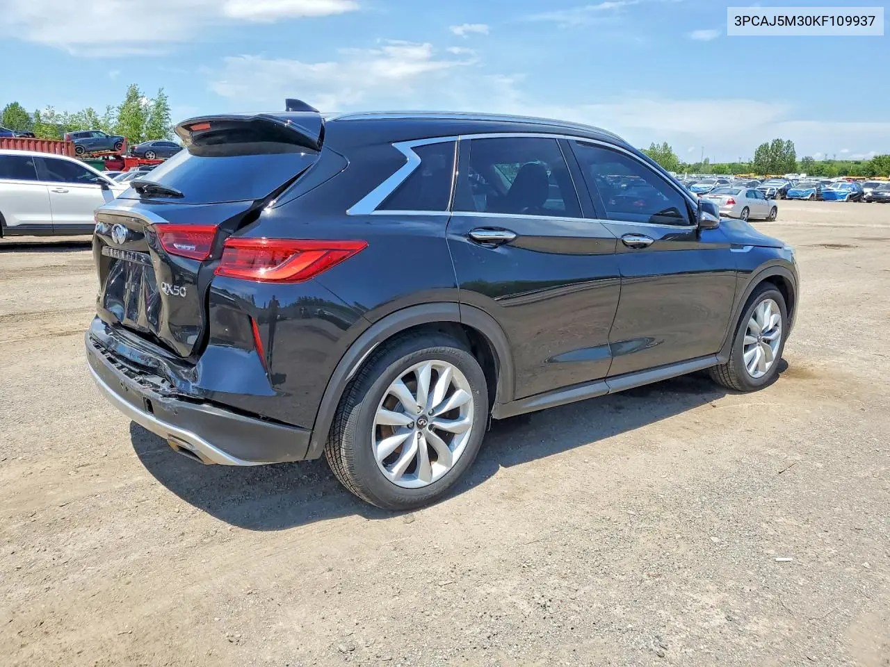 2019 Infiniti Qx50 Pure VIN: 3PCAJ5M30KF109937 Lot: 57505276