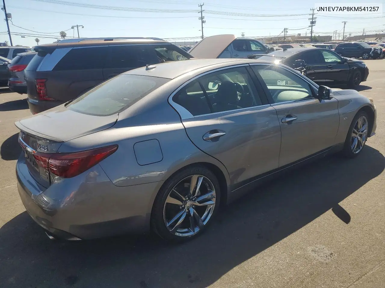 2019 Infi Q50 VIN: JN1EV7AP8KM541257 Lot: 57519306