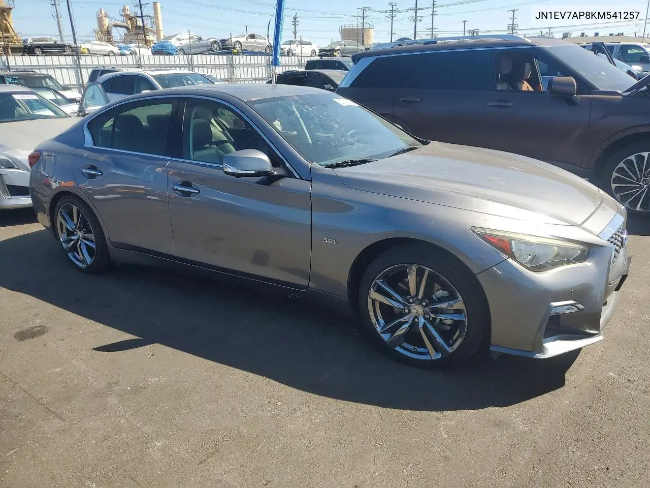 2019 Infi Q50 VIN: JN1EV7AP8KM541257 Lot: 57519306