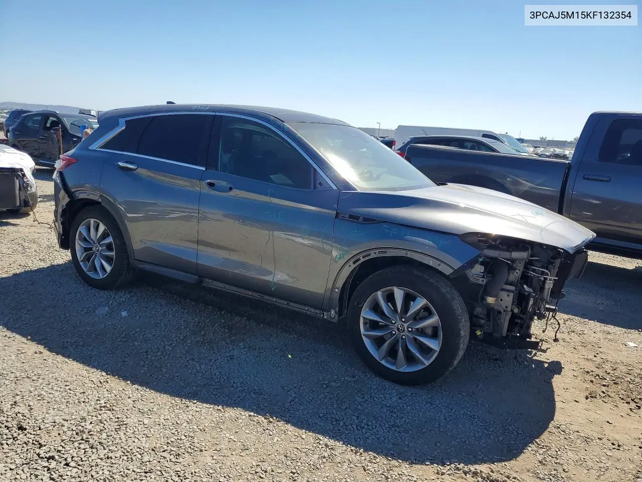 2019 Infiniti Qx50 Luxe VIN: 3PCAJ5M15KF132354 Lot: 58117746