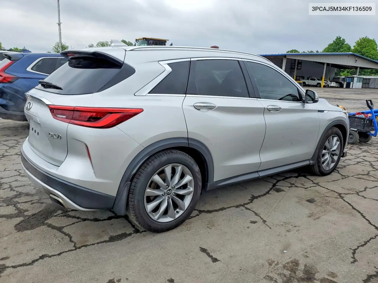 2019 Infiniti Qx50 Luxe VIN: 3PCAJ5M34KF136509 Lot: 58527916