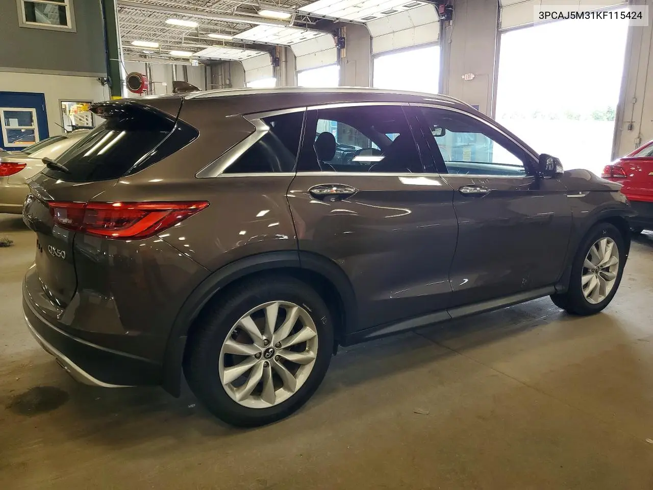 2019 Infiniti Qx50 Essential VIN: 3PCAJ5M31KF115424 Lot: 59034546
