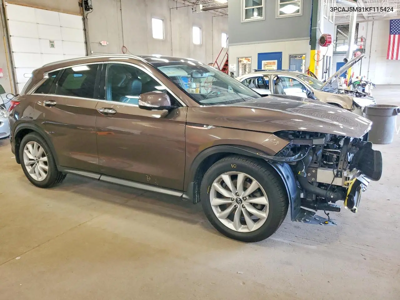 2019 Infiniti Qx50 Essential VIN: 3PCAJ5M31KF115424 Lot: 59034546