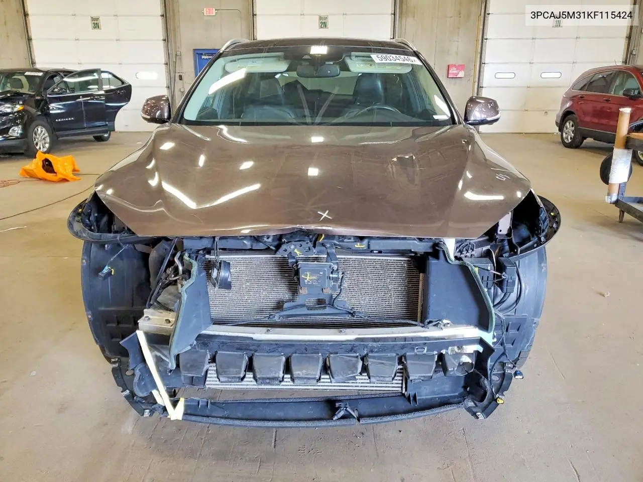 2019 Infiniti Qx50 Essential VIN: 3PCAJ5M31KF115424 Lot: 59034546