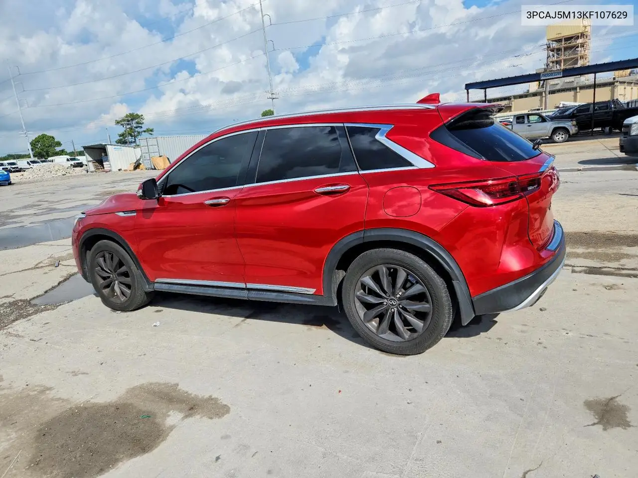 2019 Infiniti Qx50 Essential VIN: 3PCAJ5M13KF107629 Lot: 59659876