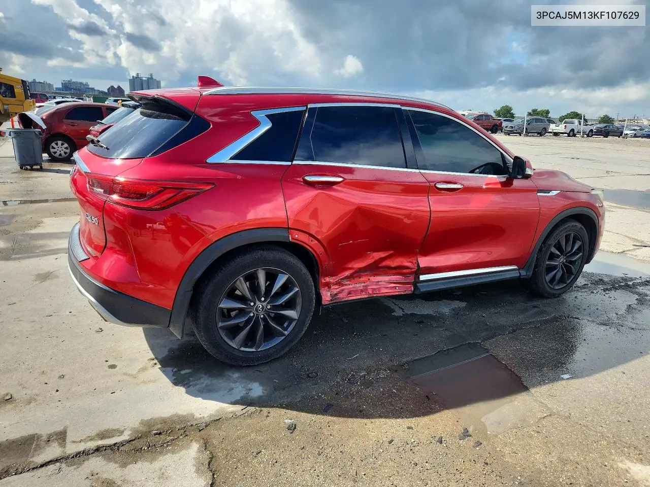 2019 Infiniti Qx50 Essential VIN: 3PCAJ5M13KF107629 Lot: 59659876