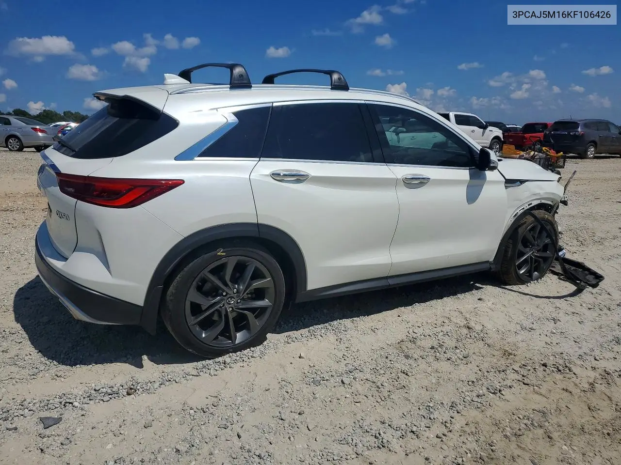 2019 Infiniti Qx50 Essential VIN: 3PCAJ5M16KF106426 Lot: 59851786