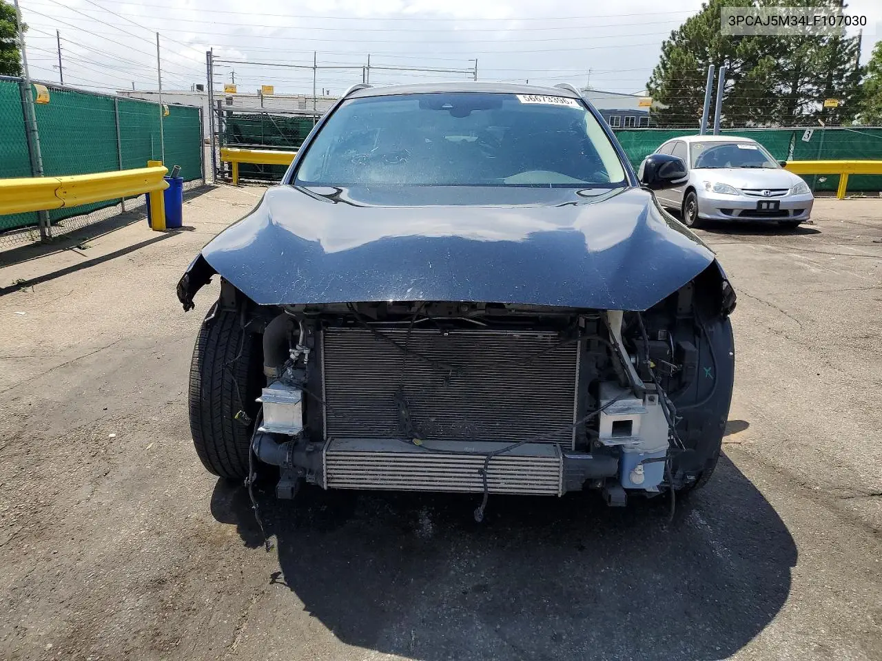 2020 Infiniti Qx50 Luxe VIN: 3PCAJ5M34LF107030 Lot: 56673396