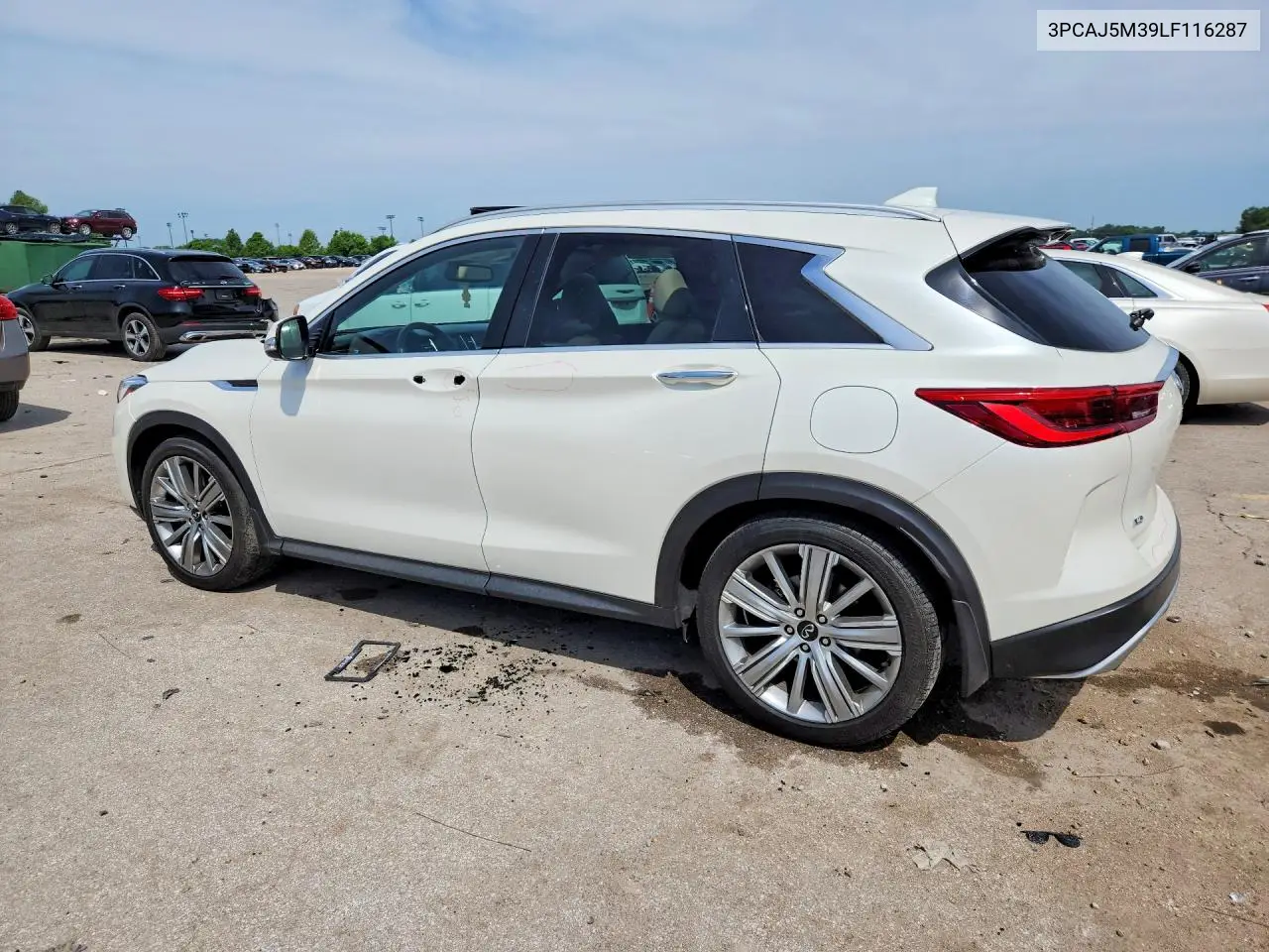 2020 Infiniti Qx50 Sensory VIN: 3PCAJ5M39LF116287 Lot: 56691276