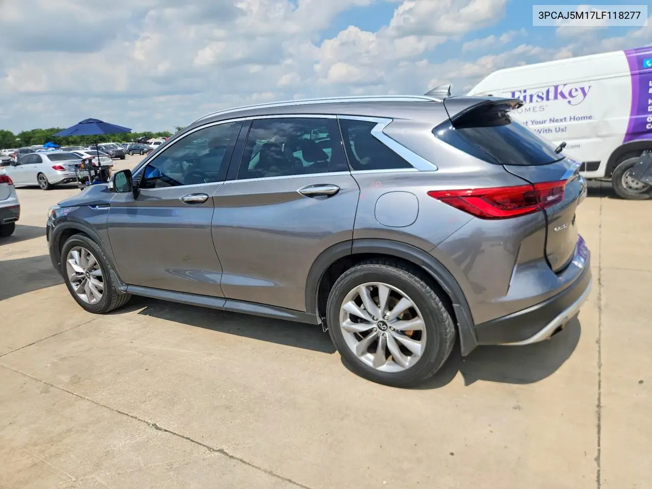 2020 Infiniti Qx50 Luxe VIN: 3PCAJ5M17LF118277 Lot: 56807506