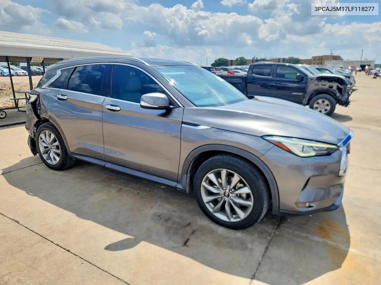 2020 Infiniti Qx50 Luxe VIN: 3PCAJ5M17LF118277 Lot: 56807506
