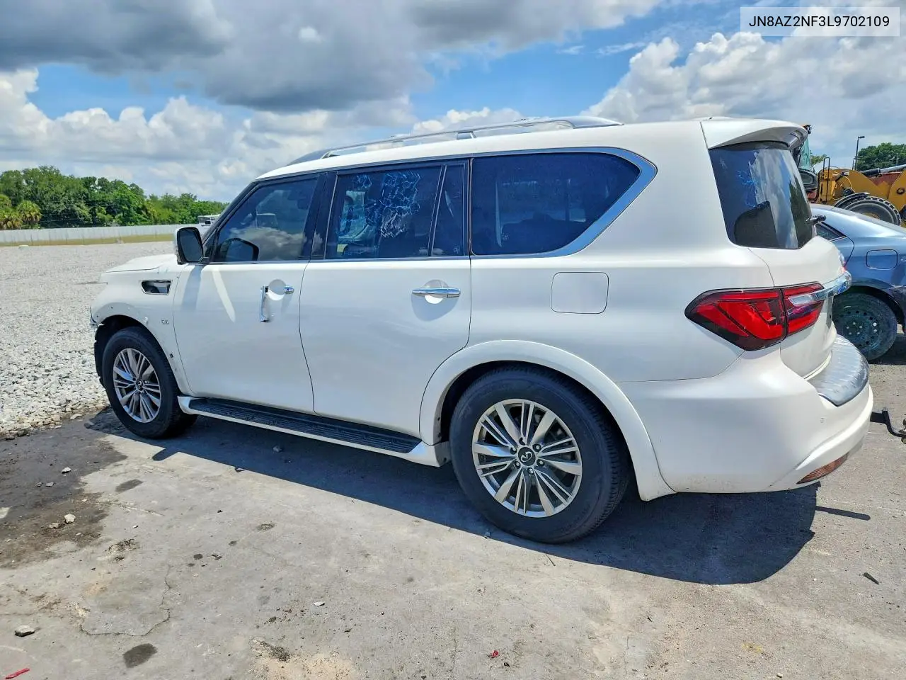 2020 Infiniti Qx80 Luxe VIN: JN8AZ2NF3L9702109 Lot: 57133086