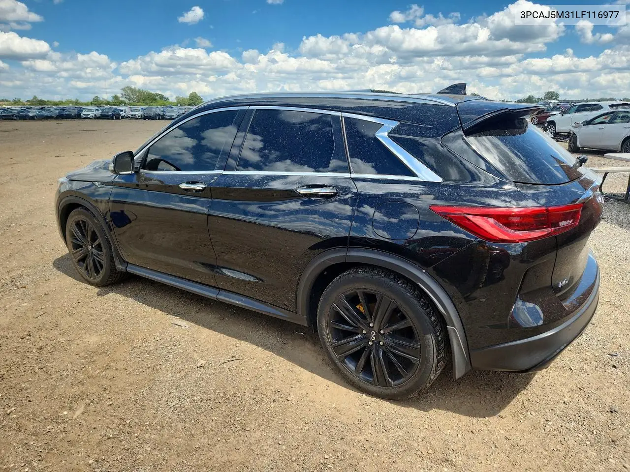 2020 Infiniti Qx50 Pure VIN: 3PCAJ5M31LF116977 Lot: 57447516