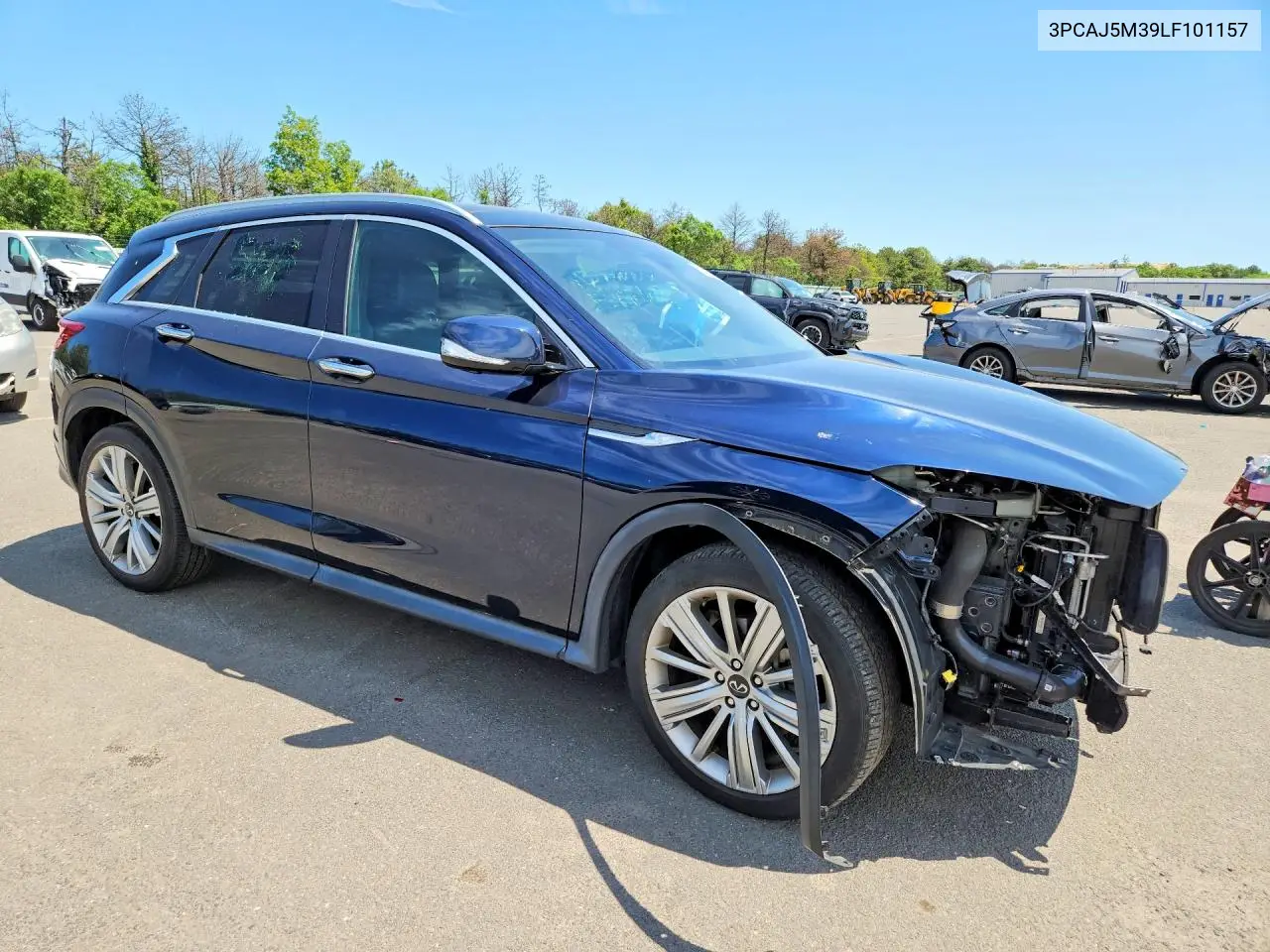 2020 Infiniti Qx50 Sensory VIN: 3PCAJ5M39LF101157 Lot: 57539016