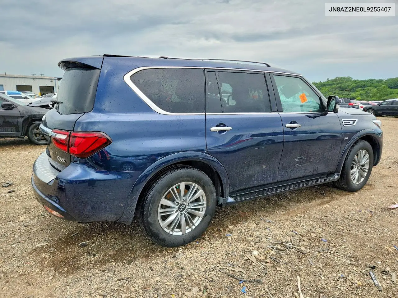 2020 Infiniti Qx80 Luxe VIN: JN8AZ2NE0L9255407 Lot: 57755576