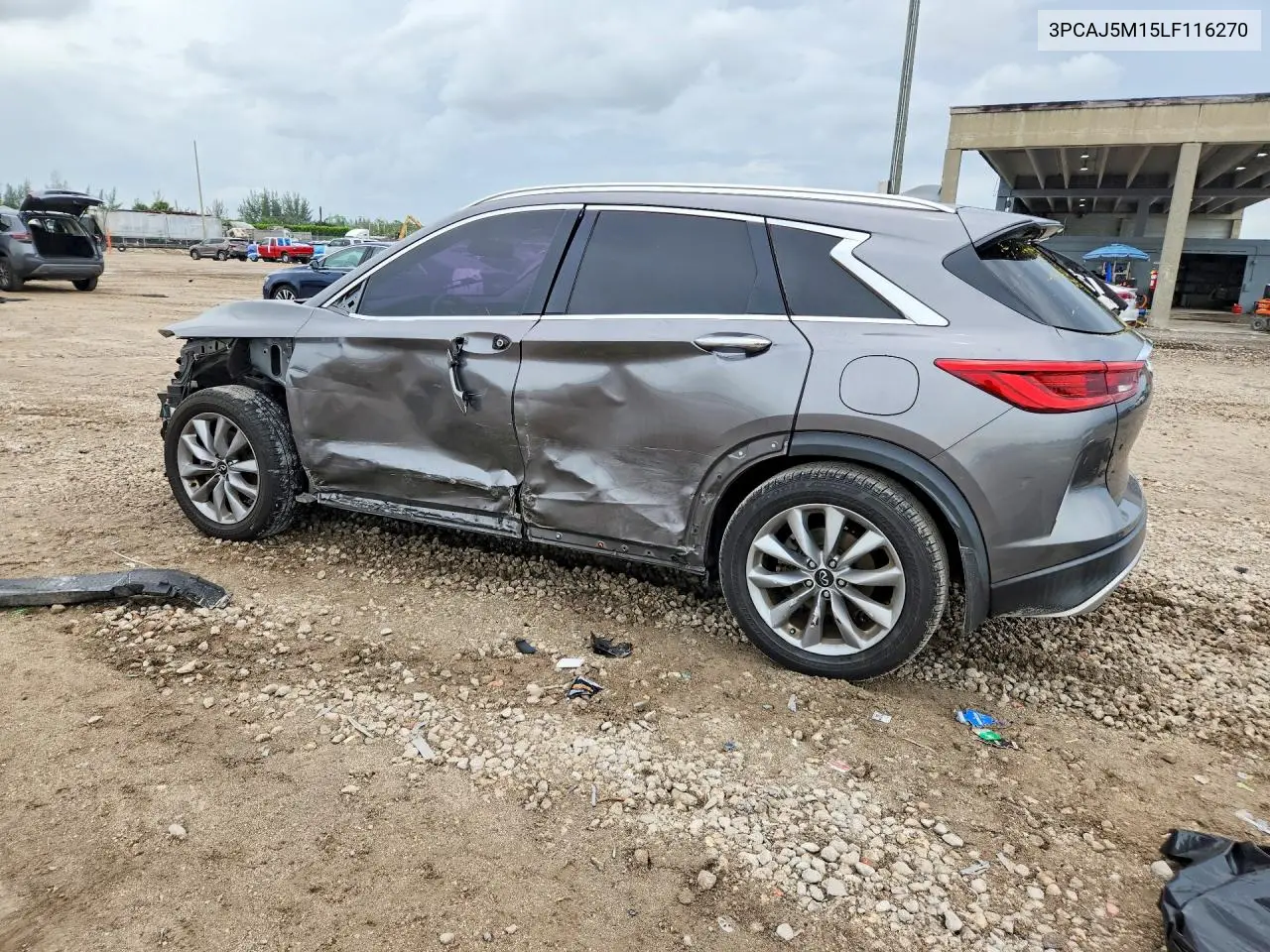 2020 Infiniti Qx50 Luxe VIN: 3PCAJ5M15LF116270 Lot: 58250296