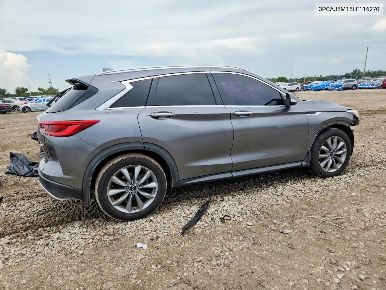 2020 Infiniti Qx50 Luxe VIN: 3PCAJ5M15LF116270 Lot: 58250296