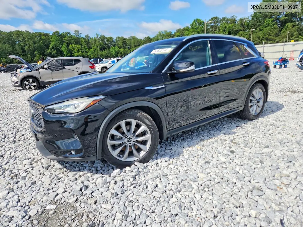 2020 Infiniti Qx50 Luxe VIN: 3PCAJ5M33LF110937 Lot: 58626196