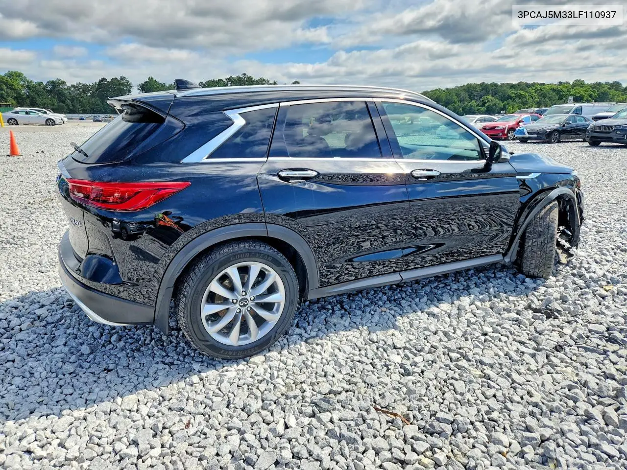 2020 Infiniti Qx50 Luxe VIN: 3PCAJ5M33LF110937 Lot: 58626196