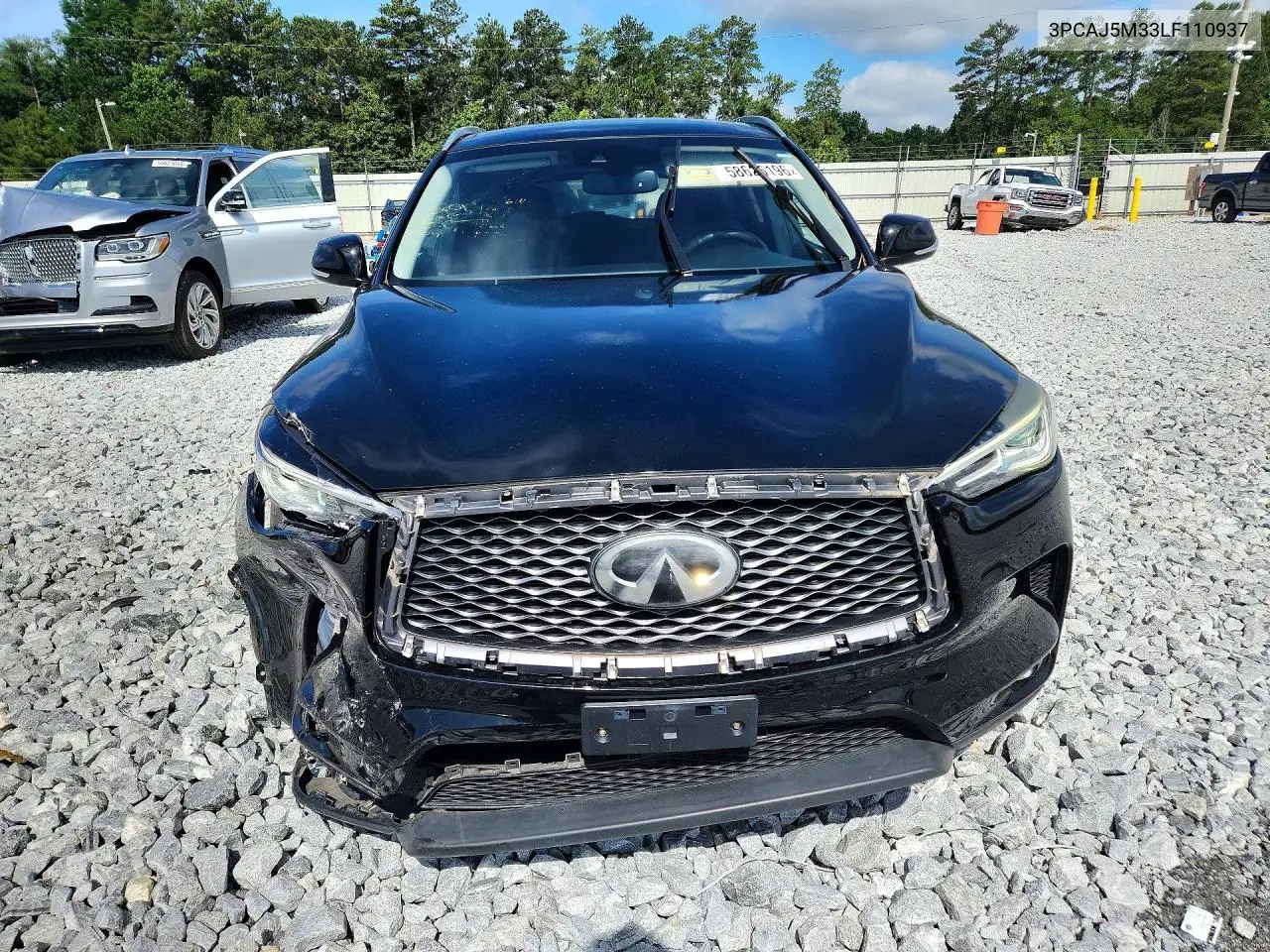 2020 Infiniti Qx50 Luxe VIN: 3PCAJ5M33LF110937 Lot: 58626196