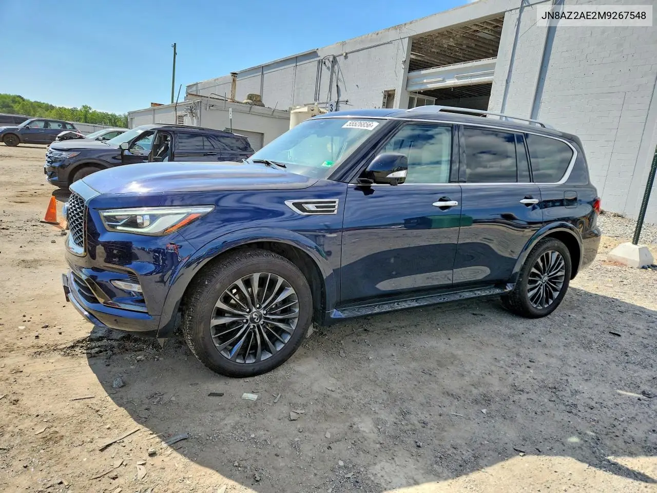 2021 Infiniti Qx80 Premium Select VIN: JN8AZ2AE2M9267548 Lot: 55526856