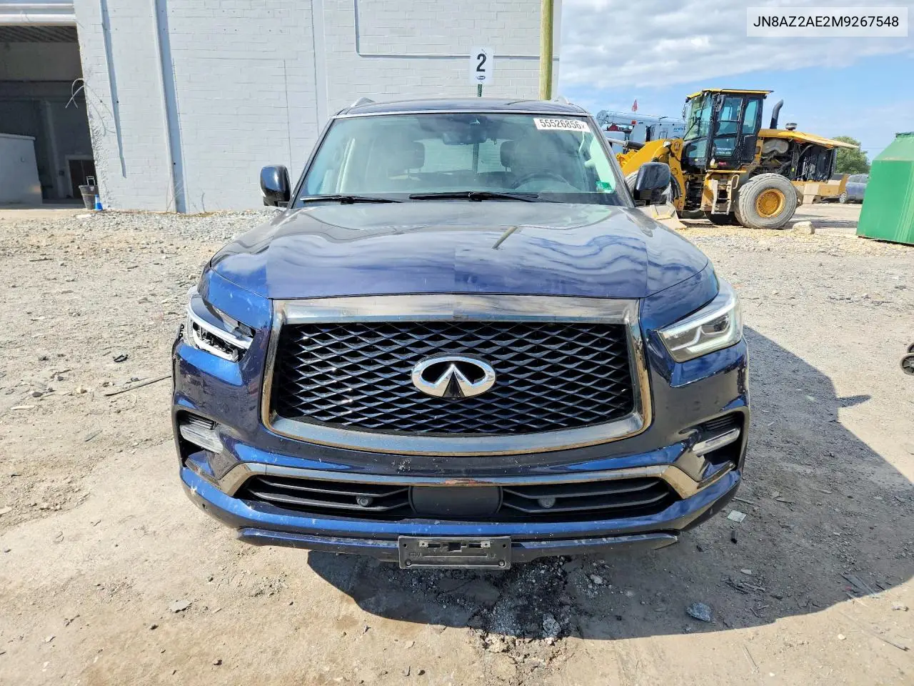 2021 Infiniti Qx80 Premium Select VIN: JN8AZ2AE2M9267548 Lot: 55526856