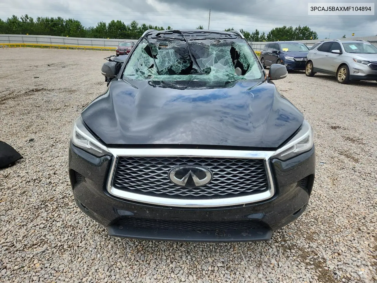 2021 Infiniti Qx50 Luxe VIN: 3PCAJ5BAXMF104894 Lot: 57464186