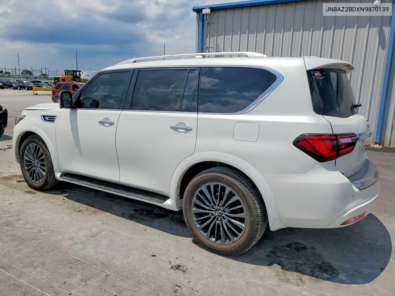 2022 Infiniti Qx80 Sensory VIN: JN8AZ2BDXN9870139 Lot: 54983546