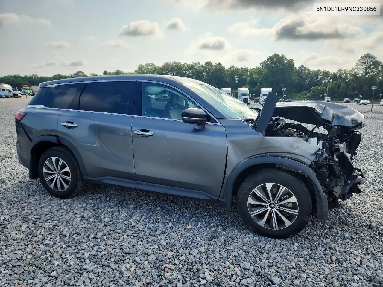 2022 Infiniti Qx60 Pure VIN: 5N1DL1ER9NC330856 Lot: 58941666