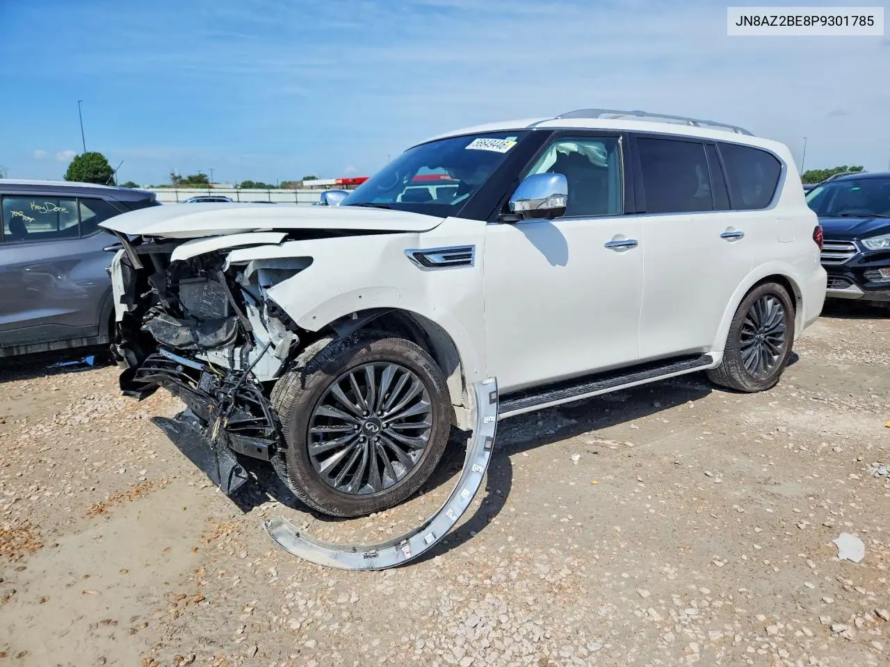 2023 Infiniti Qx80 Sensory VIN: JN8AZ2BE8P9301785 Lot: 56649446