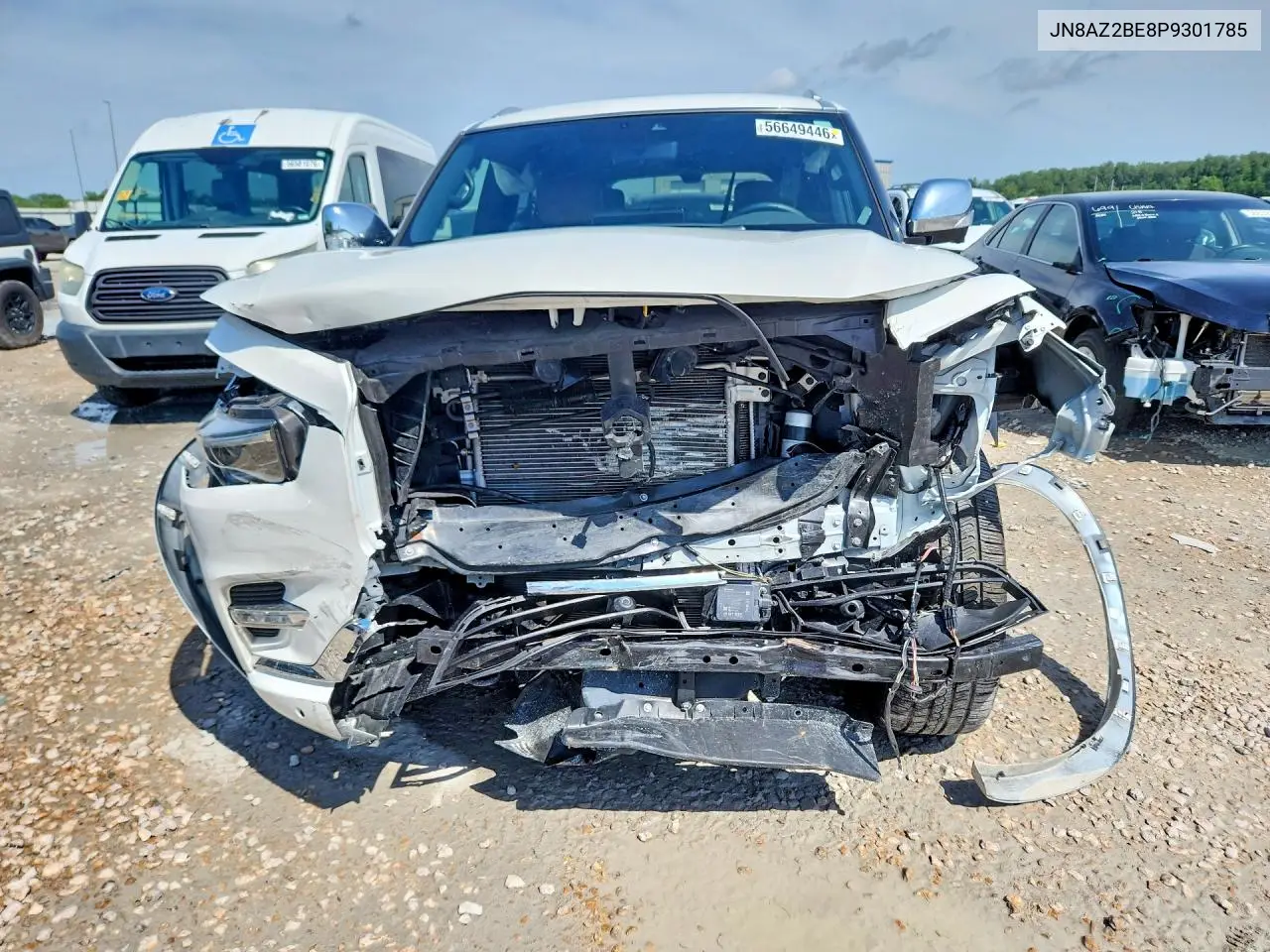 2023 Infiniti Qx80 Sensory VIN: JN8AZ2BE8P9301785 Lot: 56649446
