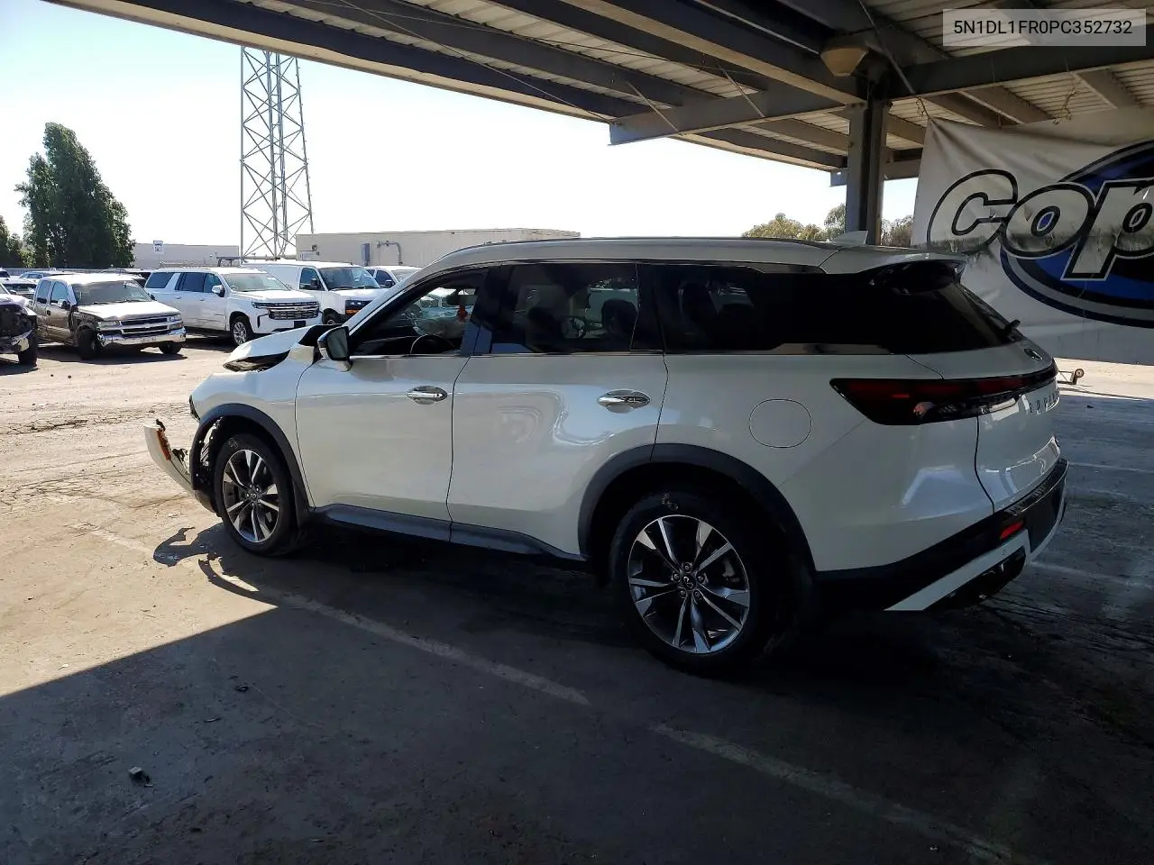 2023 Infiniti Qx60 Luxe VIN: 5N1DL1FR0PC352732 Lot: 57633176