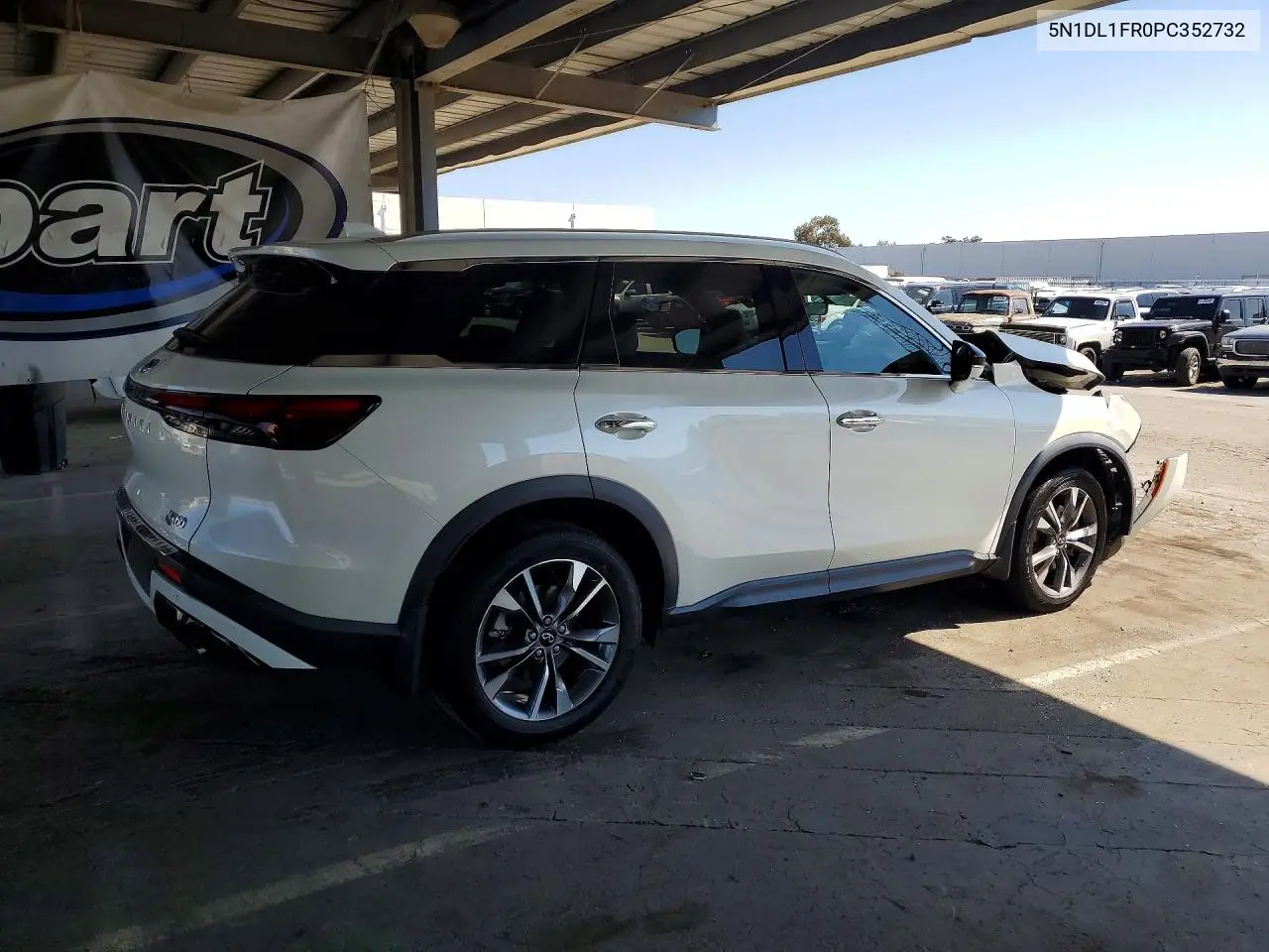2023 Infiniti Qx60 Luxe VIN: 5N1DL1FR0PC352732 Lot: 57633176