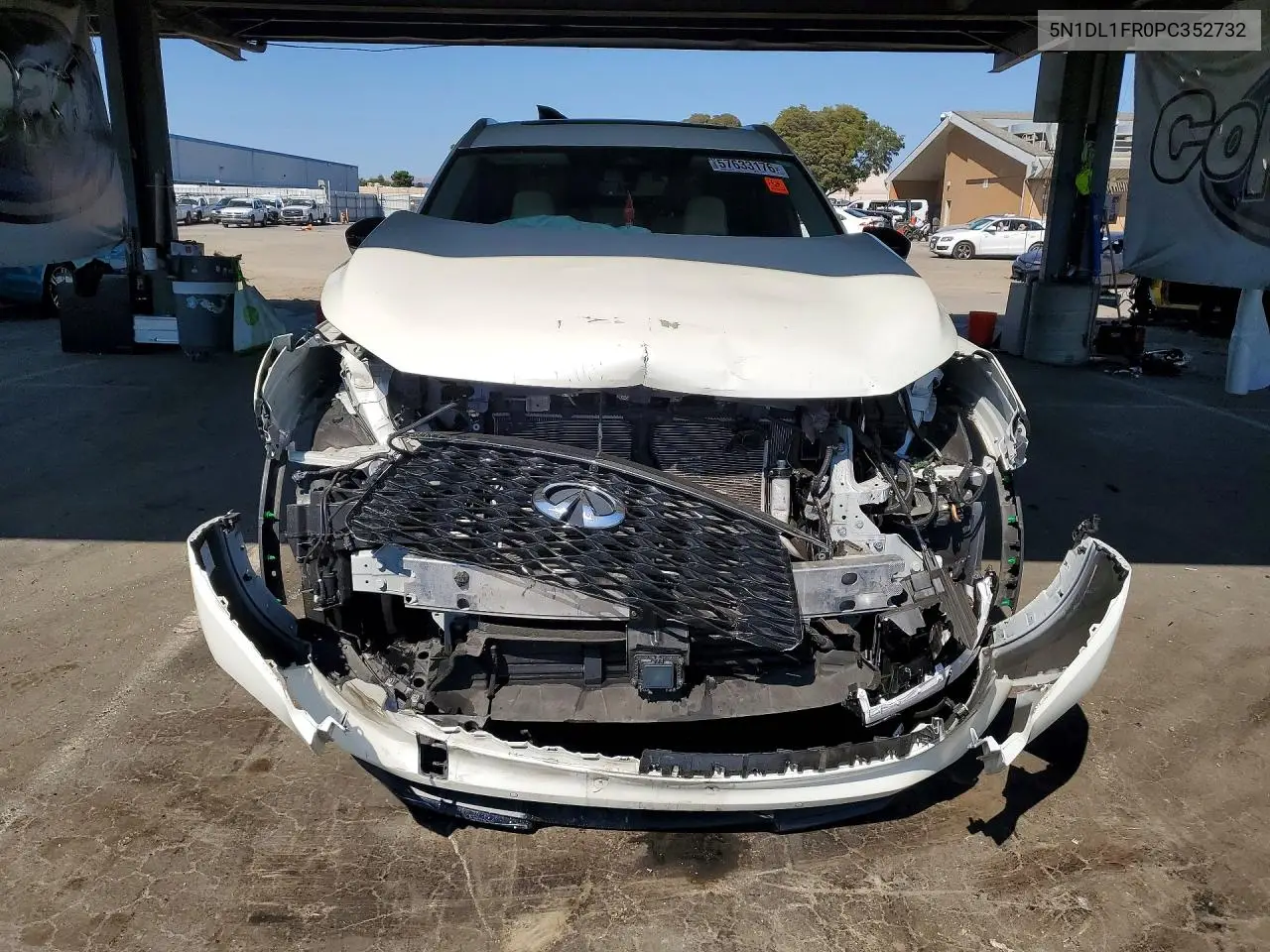 2023 Infiniti Qx60 Luxe VIN: 5N1DL1FR0PC352732 Lot: 57633176