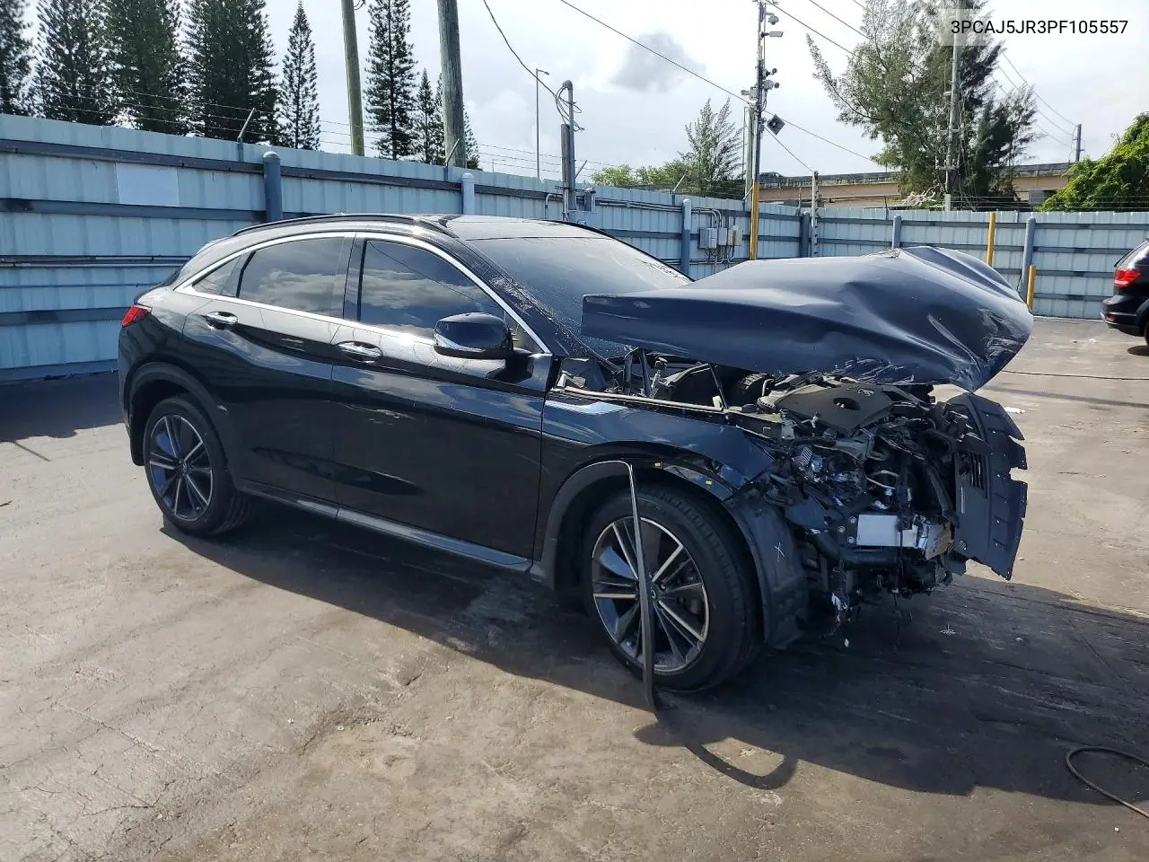 2023 Infiniti Qx55 Luxe VIN: 3PCAJ5JR3PF105557 Lot: 59074736