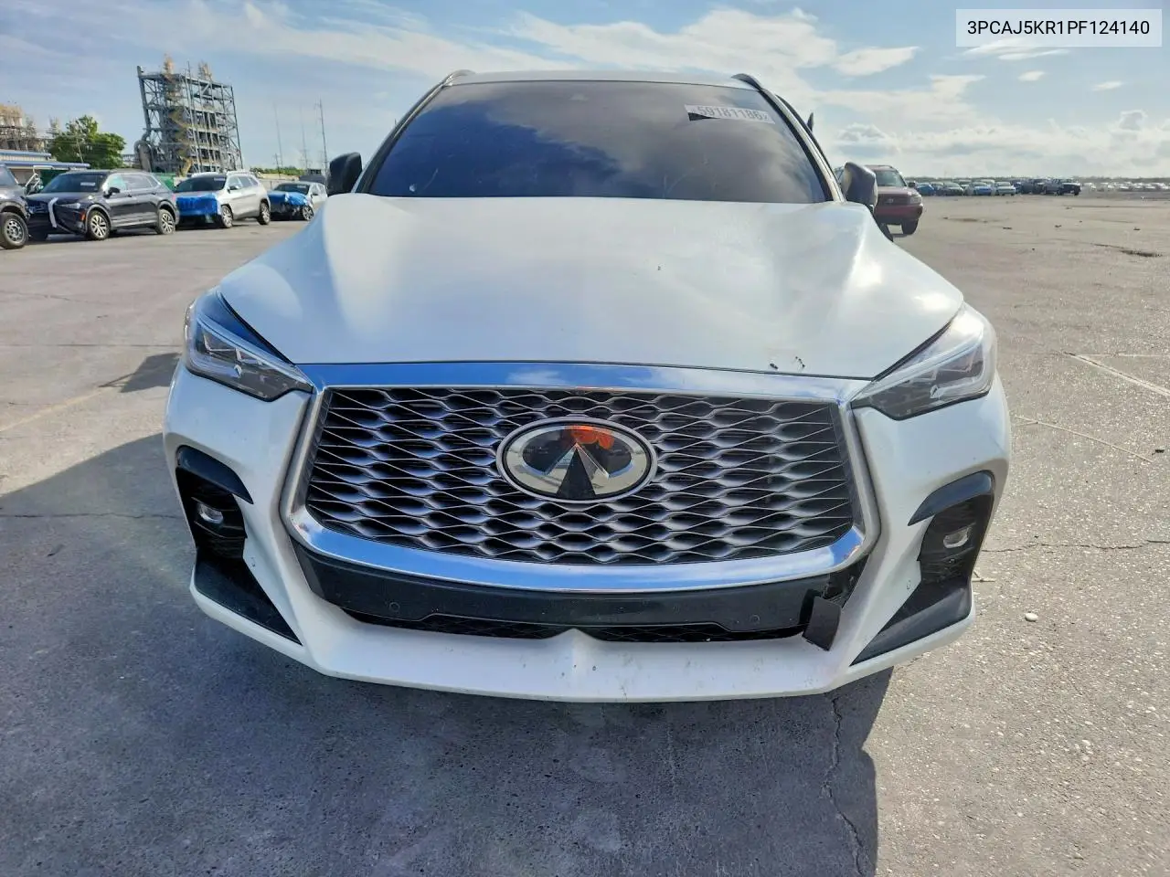 2023 Infiniti Qx55 Essential VIN: 3PCAJ5KR1PF124140 Lot: 59181186
