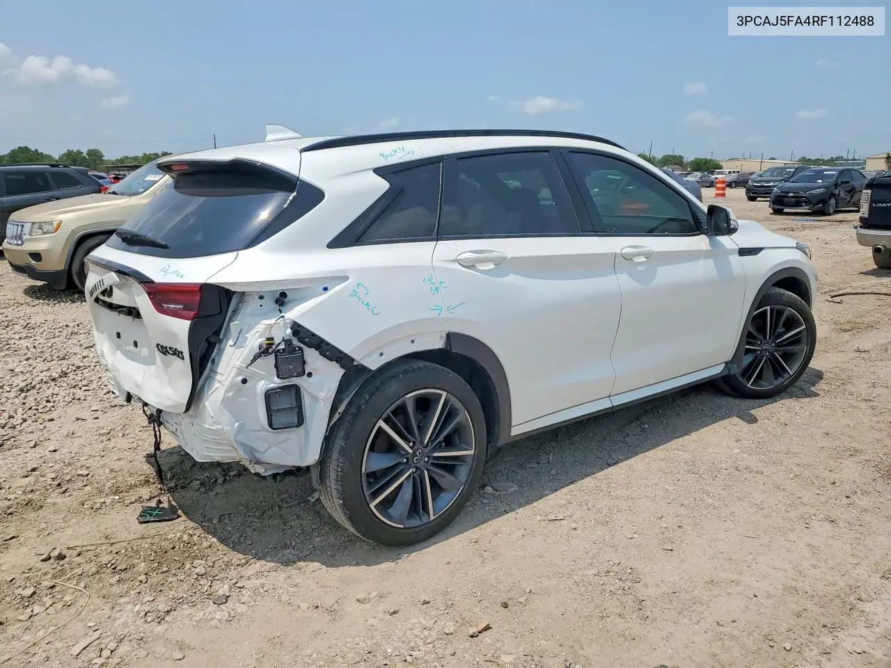 2024 Infiniti Qx50 Sport VIN: 3PCAJ5FA4RF112488 Lot: 58314736