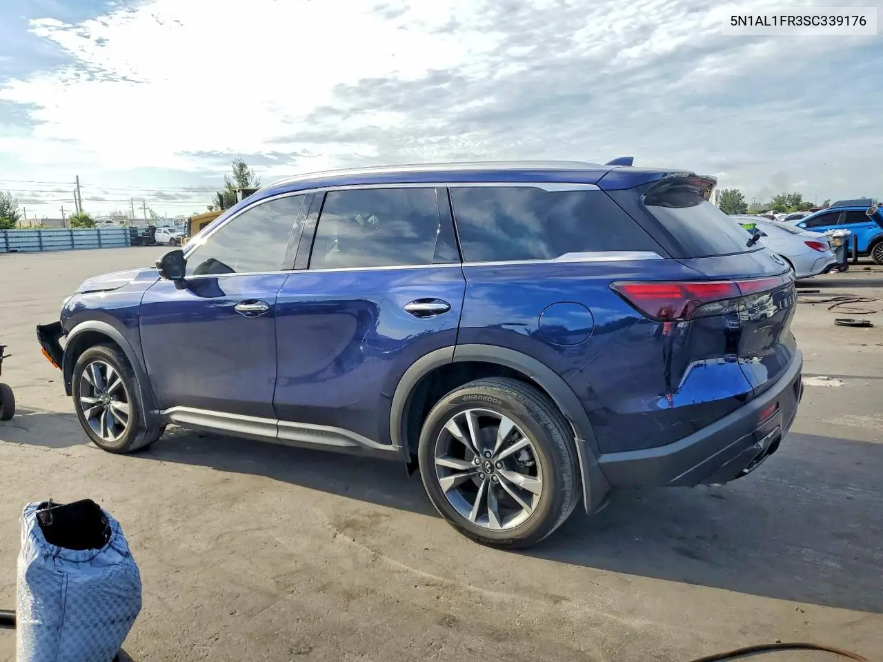 2025 Infiniti Qx60 Luxe VIN: 5N1AL1FR3SC339176 Lot: 56757676