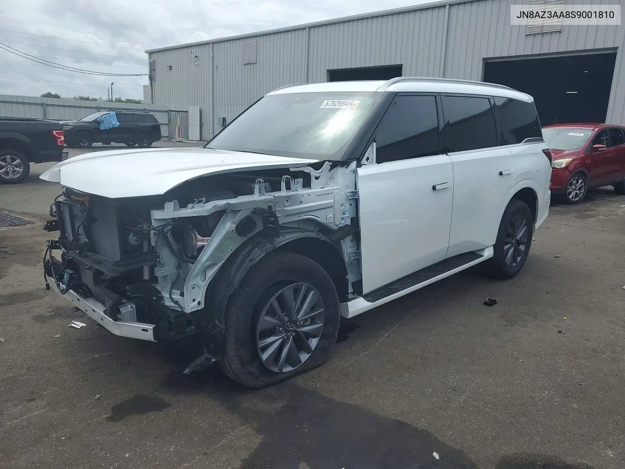 2025 Infiniti Qx80 Pure VIN: JN8AZ3AA8S9001810 Lot: 57526946