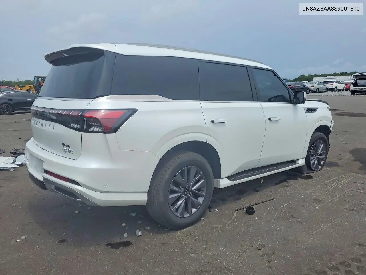 2025 Infiniti Qx80 Pure VIN: JN8AZ3AA8S9001810 Lot: 57526946