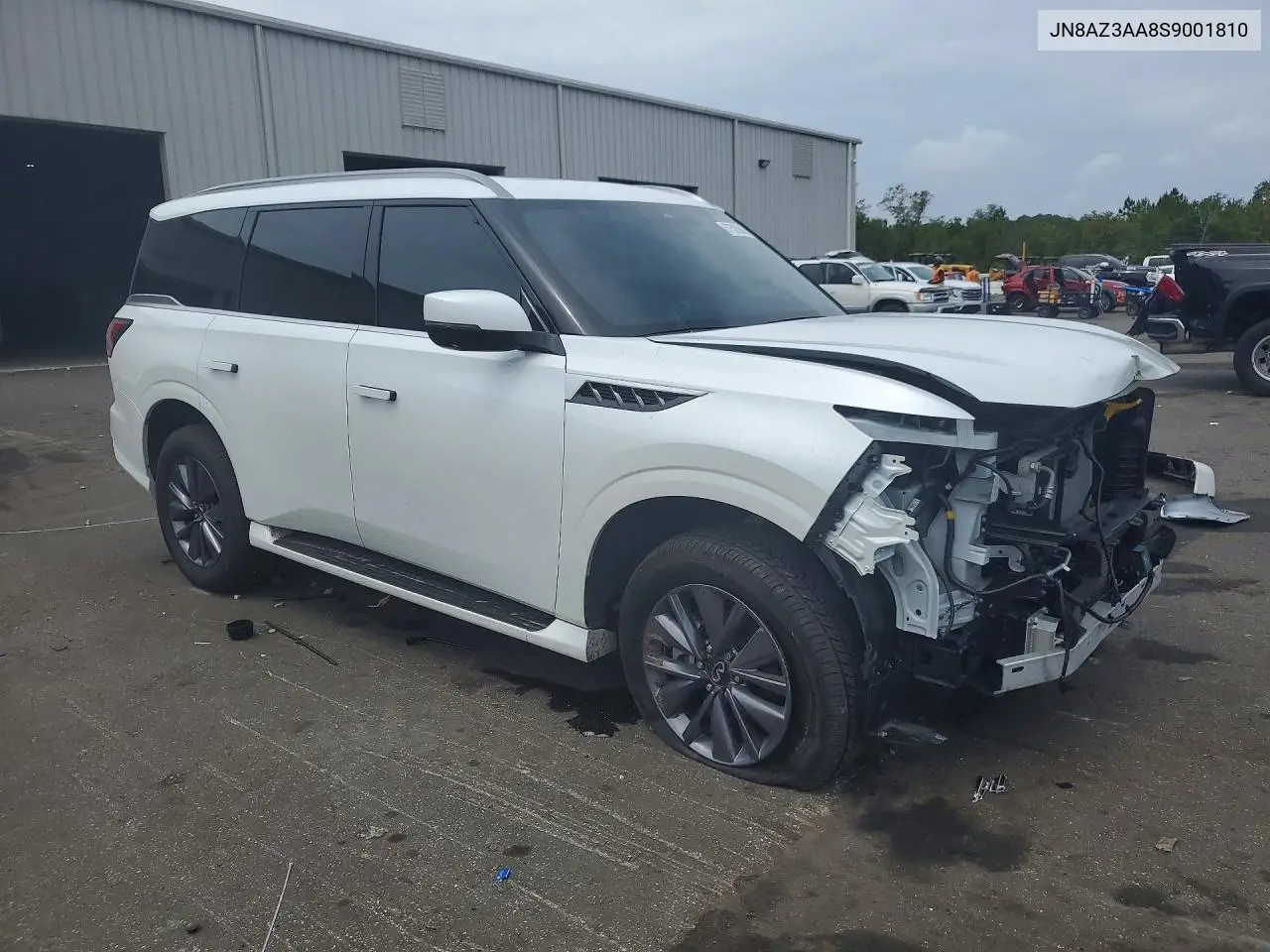 2025 Infiniti Qx80 Pure VIN: JN8AZ3AA8S9001810 Lot: 57526946
